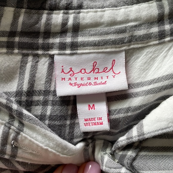 Long sleeve maternity top- medium - Picture 3 of 3